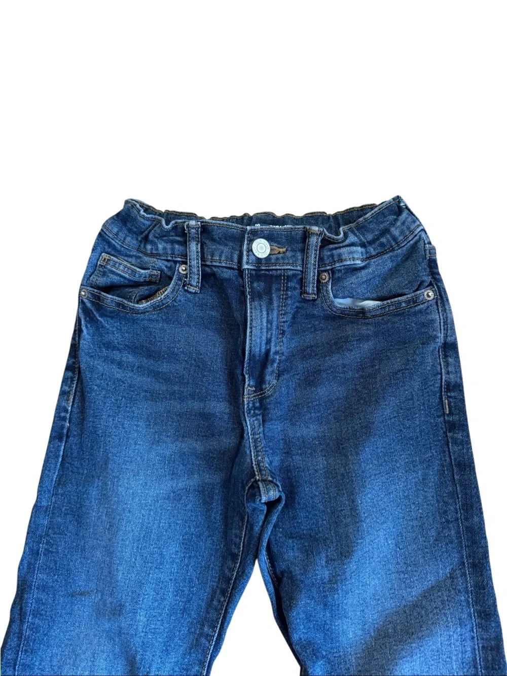 Old Navy Boys Straight Leg Built In Flex Jeans Size 10
